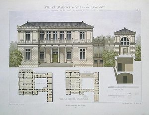 Villa Greco Romana, incisa da Walter, tavola 49 da 