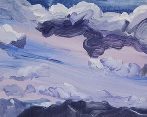 Leukerbad 3, 2012 (acrilico su tela)