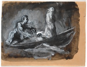 La barca di Caronte. Psiche attraversa lo Stige