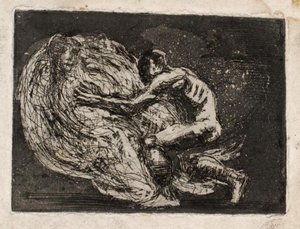 Issione abbraccia la nuvola da Oluf Hartmann