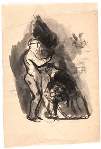 Studio per "Dedalo e Icaro" da Oluf Hartmann