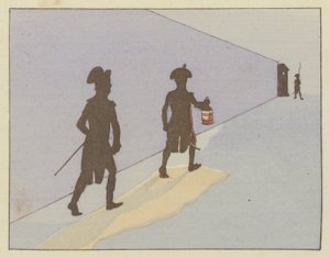 Un tenente a Valence nel 1785, Napoleone faceva la pattuglia notturna ogni giorno