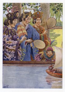 Illustrazione per I viaggi di Gulliver da Onfray de Breville Job