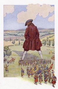 Illustrazione per I viaggi di Gulliver