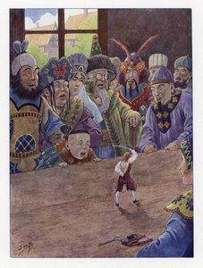 Illustrazione per I viaggi di Gulliver