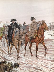 Napoleone, che cavalca accanto all