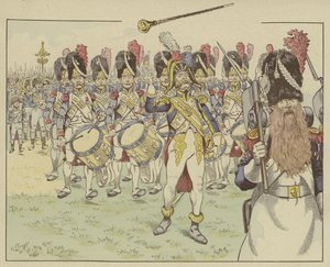 La Guardia Imperiale Francese da Onfray de Breville Job