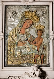 Madonna Odegitria - Icona con Riza da Onofrio Palvisino da Monopoli