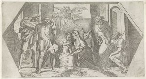 Adorazione dei pastori da Orazio Borgianni