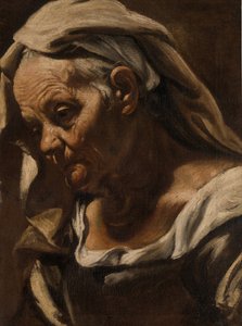 Testa di una vecchia, dopo il 1610 da Orazio Borgianni
