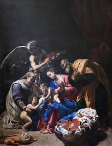 Sacra famiglia con Sant