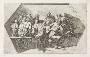 Ultima Cena da Orazio Borgianni