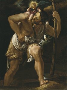 San Cristoforo che Porta il Bambino Gesù da Orazio Borgianni