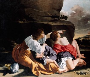 Lot e le sue figlie da Orazio Gentileschi