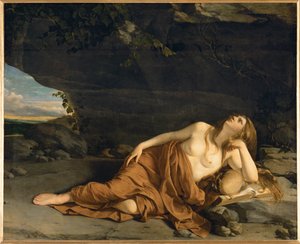 Maria Maddalena pentita (dipinto su tela)