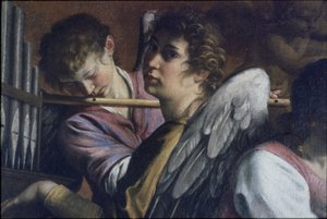 La circoncisione (dettaglio) da Orazio Gentileschi