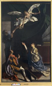 I martiri Cecilia, Valeriano e Tiburzio da Orazio Gentileschi