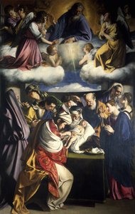 La circoncisione di Cristo, 1607 da Orazio Gentileschi