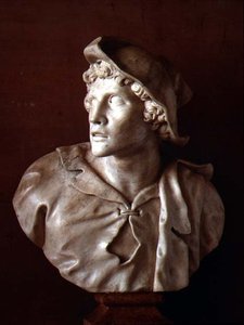 Bravo: Ragazzo con cappello, c.1710 da Orazio Marinali