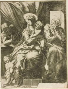 La Sacra Famiglia da Orazio de Santis