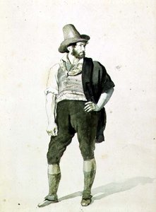 Il giovane italiano, c.1834 da Orest Adamovich Kiprensky
