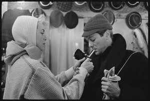 Janet Leigh e Tony Curtis alle Olimpiadi Invernali, Squaw Valley, California da Orlando Suero