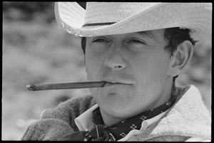 Louis Malle sul set di 