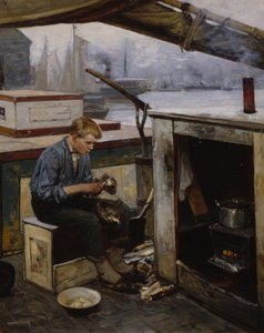 Ragazzo di Førstereis da Oscar Arnold Wergeland