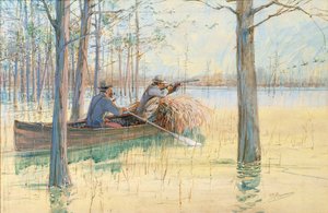 I Cacciatori di Anatre da Oscar Edward Berninghaus