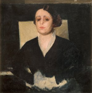 Ritratto di Elvira Giannelli da Oscar Ghiglia