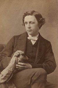 Lewis Carroll Charles Lutwidge Dodgson, 1863 da Oscar Gustav Rejlander