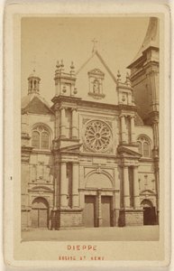 Dieppe. Eglise St. Remy. da Oscar Kramer