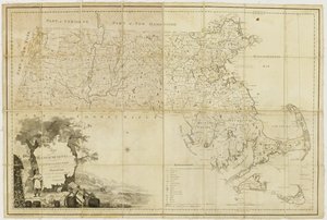 Mappa del Massachusetts propriamente detto: compilata da rilevamenti effettivi fatti per ordine del General Court e sotto l