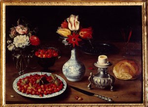Natura morta con vaso di fiori