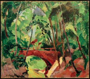 Ponte di Grunewald da Oskar Moll