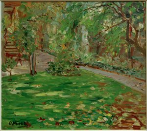 Giardino del Lussemburgo I da Oskar Moll