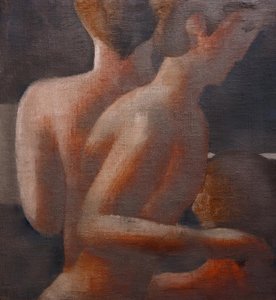 Tre nudi, Friso d