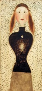 Figura di fronte da Oskar Schlemmer
