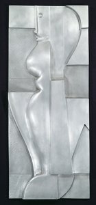 Rilievo H. Figura Astratta, 1919 (alluminio) da Oskar Schlemmer