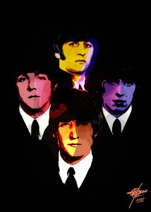 Ritratti colorati in stile Pop Art da Osvaldo Russo