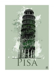 Torre pendente di Pisa da Osvaldo Russo