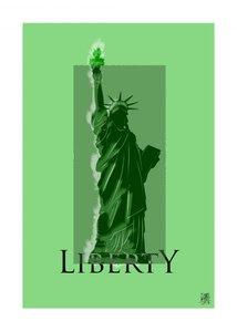 Il bagliore verde di Liberty da Osvaldo Russo