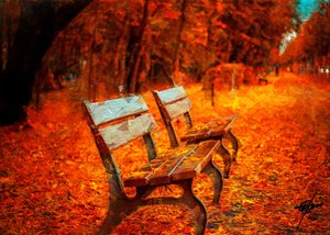 Panchine tranquille d