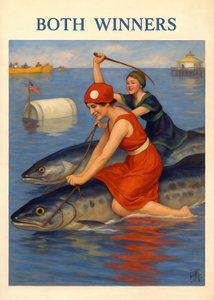 Cavaliere dei pesci vintage da Osvaldo Russo