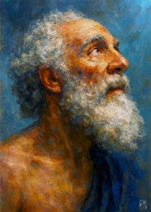 Lo sguardo del saggio anziano