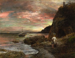 Sole della sera a Posillipo