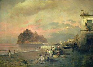 Ischia, 1884 da Oswald Achenbach