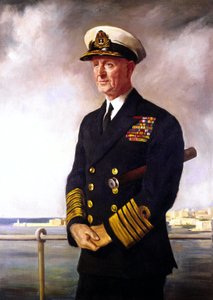 Ammiraglio Cunningham, copia del ritratto di O