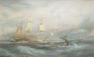 Baleniera coloniale "Fame da Oswald Walters Brierly