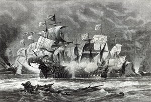 La Vanguard, sotto Sir William Winter, ingaggia l